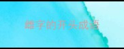 雌字的开头成语