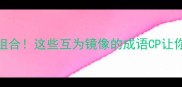 成语对仗王炸组合这些互为镜像的成语CP让你秒变社交达人
