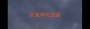 河里有花成语