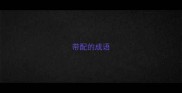 带配的成语