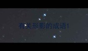 有关形影的成语