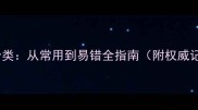 四字成语分类从常用到易错全指南附权威记忆方法