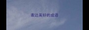 表达美好的成语