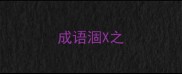 成语涸X之