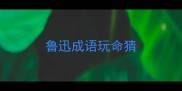 鲁迅成语玩命猜