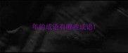 年的成语有哪些成语