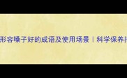 10个形容嗓子好的成语及使用场景科学保养指南
