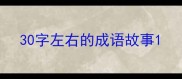 30字左右的成语故事