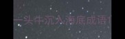 一头牛沉入海底成语