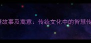 含教于乐的成语故事及寓意传统文化中的智慧传承与教育启示