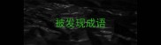 被发现成语