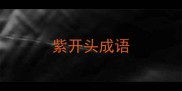 紫开头成语