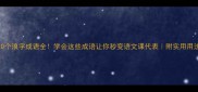 20个浪字成语全学会这些成语让你秒变语文课代表附实用用法