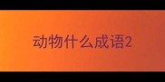 动物什么成语