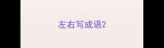 左右写成语