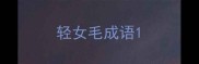 轻女毛成语