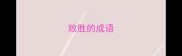 败胜的成语