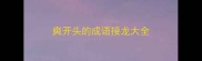 爽开头的成语接龙大全