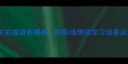 与致相关的成语有哪些附职场情感学习场景应用指南