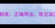 成语详解彻查到底正确用法常见误区及实用场景
