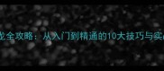 成语接龙全攻略从入门到精通的10大技巧与实战案例