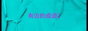 有边的成语