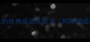 10个与通相关的经典成语及用法附高频成语避坑指南