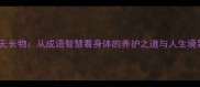 身无长物从成语智慧看身体的养护之道与人生境界