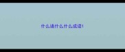 什么诸什么什么成语