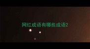 网红成语有哪些成语