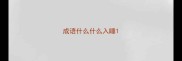 成语什么什么入睡