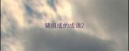猪组成的成语