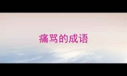 痛骂的成语