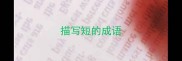 描写短的成语