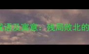 带残字的成语及寓意残局败北的现代启示