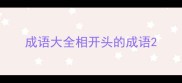 成语大全相开头的成语