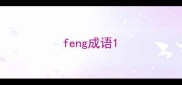 feng成语