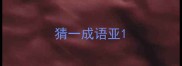 猜一成语亚