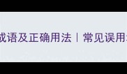 10个想入非非的成语及正确用法常见误用场景与避坑指南