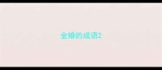 金婚的成语