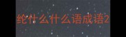 纶什么什么语成语