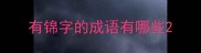 有锦字的成语有哪些