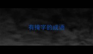 有掩字的成语