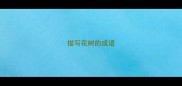 描写花树的成语