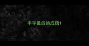 手字最后的成语
