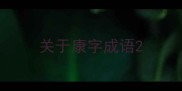关于康字成语