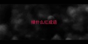 绿什么红成语