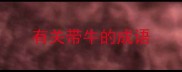 有关带牛的成语