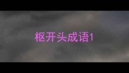 枢开头成语