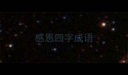 感恩四字成语